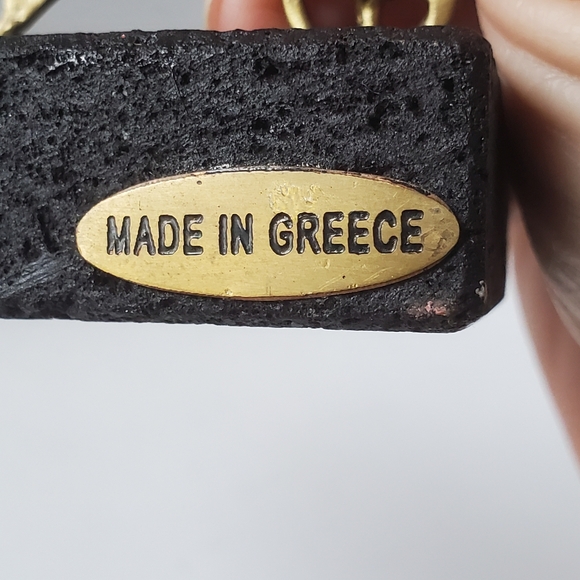 Bronze Sculpture on Lava Made in Greece by George Roumanas of Sonata Gallery - Picture 7 of 12